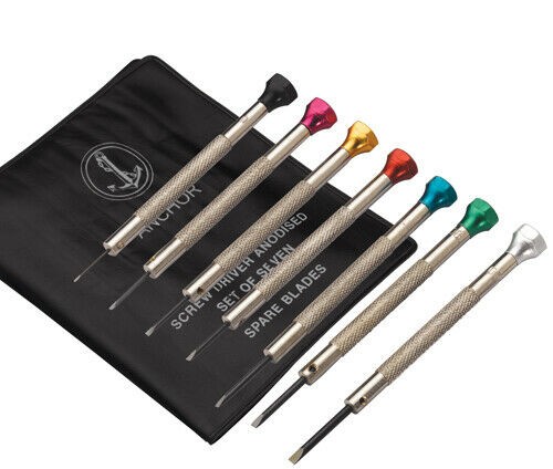 Watchmakers screw driver set - screw,