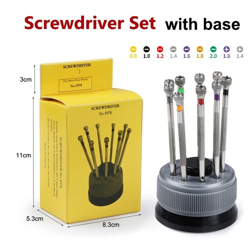 9pc screwdrivers rotating - screwdrivers,