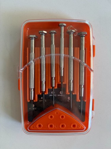 6pc precision screwdriver set - precision,